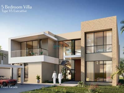 5 Bedroom Villa for Sale in Al Jubail Island, Abu Dhabi - Full Sea View | V5 Executive | Single Row-Mid Unit