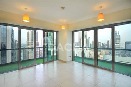 1 Bedroom Apartment for Rent in Downtown Dubai, Dubai - Spacious 1 Bed + Study I High Floor I Chiller Free