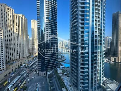 Unfurnished 1-Bedroom Apartment with Marina View in Bay Central, Dubai Marina for RENT