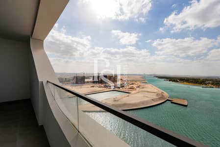 1 Bedroom Flat for Rent in Al Raha Beach, Abu Dhabi - al-raha-beach-sail-tower-abudhabi-balcony-view (5). jpg