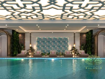 2 Cпальни Апартаменты Продажа в Аль Мамзар, Шарджа - 4-FF - Swimming Pool V04. jpg