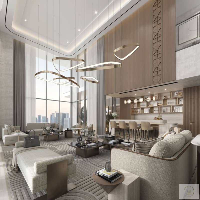 19 Render_Kempinski Marina Residences Dubai_5BR Duplex - Living. jpg