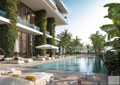 2 Cпальни Апартаменты Продажа в Дубай Марина, Дубай - Render_Kempinski Marina Residences Dubai_Amenities_Pool. jpg