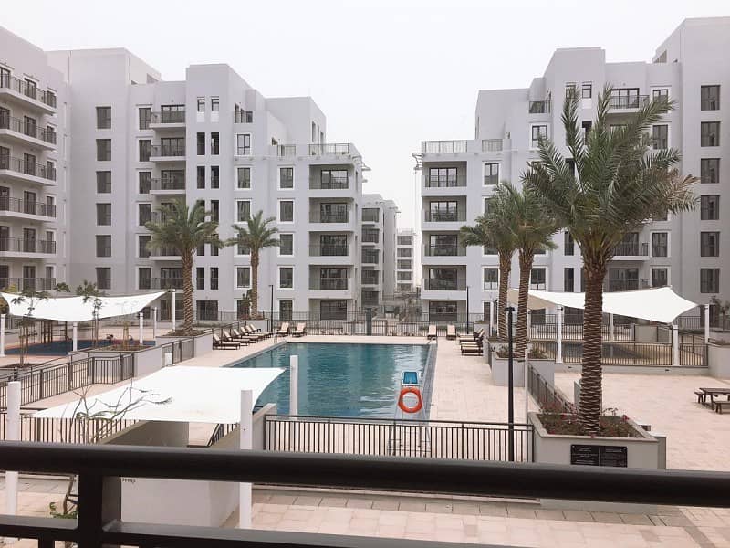 Pool View|3 Bedroom Plus Maid|Brand New Apt|Safi Apartments