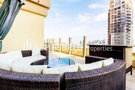 2 Bedroom Flat for Sale in Jumeirah Beach Residence (JBR), Dubai - Huge Terrace I High Floor I Amazing Marina Views