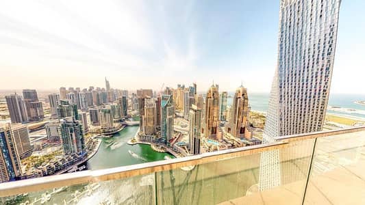 1 Bedroom Apartment for Rent in Dubai Marina, Dubai - UNFURNISHED / FULL MARINA VIEW / PRIME LOCATION