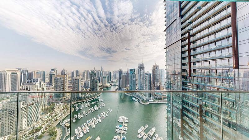 位于迪拜码头，滨海之门，滨海之门1号 1 卧室的公寓 3200000 AED - 8982538