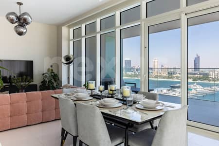 3 Bedroom Flat for Rent in Dubai Harbour, Dubai - Panoramic Views | Modern Finishing | Beach Access