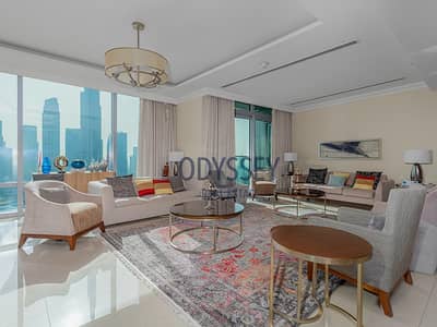 3 Bedroom Flat for Rent in Downtown Dubai, Dubai - 03 Series | Burj & Fountain View | Fully Furnished