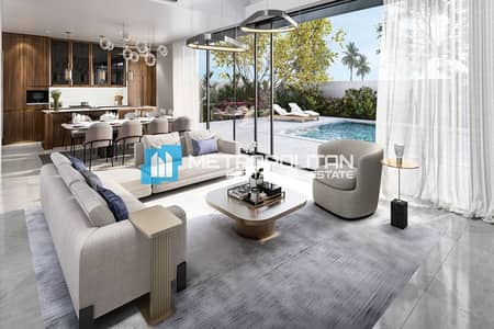 4 Bedroom Villa for Sale in Saadiyat Island, Abu Dhabi - Middle Unit | Double Row | Sidr | Premium Living
