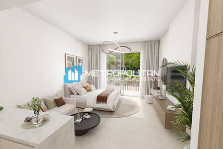 Studio for Sale in Yas Island, Abu Dhabi - Spacious Studio w/ Balcony|Garden View|Invest Now
