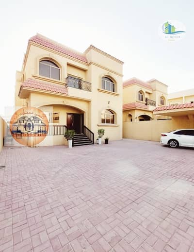 5 Bedroom Villa for Sale in Al Rawda, Ajman - Directly next to a mosque, with electricity and water, a villa for sale in Ajman, Al Rawda area,