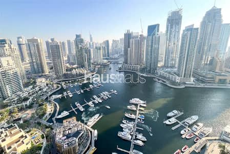 3 Bedroom Flat for Rent in Dubai Marina, Dubai - VACANT | Unfurnished/Furnished | Full Marina Views