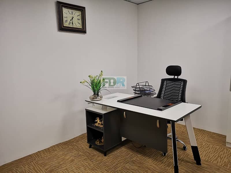 Fitted virtual offices for rent in Business Bay AED4K