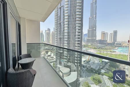 2 Bedroom Flat for Rent in Downtown Dubai, Dubai - 2 Bedroom + Study | Appliances | Burj Views
