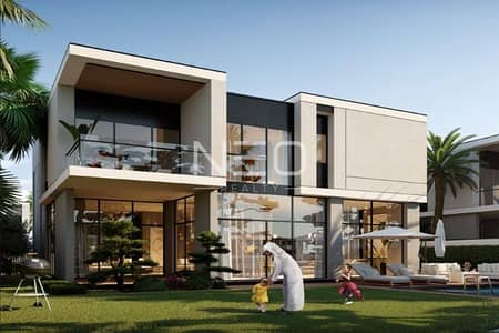 5 Bedroom Villa for Sale in Al Furjan, Dubai - Corner Plot | Overlooking the Park | Type A 5BR