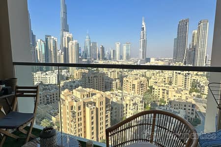 2 Bedroom Flat for Sale in Downtown Dubai, Dubai - Burj Khalifa View | Vacant | 2BR plus Maid