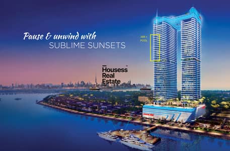 3 Bedroom Apartment for Sale in Dubai Maritime City, Dubai - RESALE TYPE B | FULL SEA VIEW | WITH POOL | HIGH FLOOR