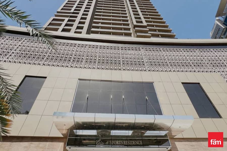 شقة في مساكن النخبة الرياضية 6،ايليت سبورت ريزيدنس،مدينة دبي الرياضية 1 غرفة 600000 درهم - 9062899