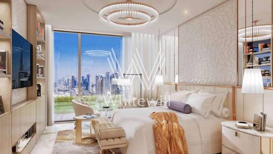 1 Bedroom Apartment for Sale in Downtown Dubai, Dubai - Huge Balcony|High Floor|By Zuhair Murad|Canal View