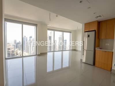 1 Bedroom Apartment for Rent in Downtown Dubai, Dubai - High Floor | Unfurnished | Vacant