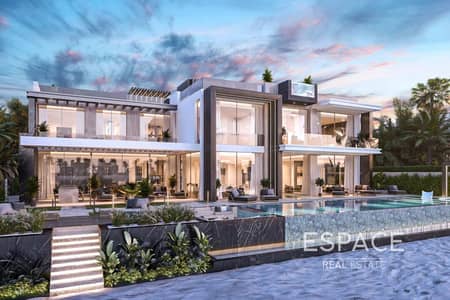 5 Bedroom Villa for Sale in Palm Jumeirah, Dubai - Exquisite Brand New 5 Bed Signature Villa