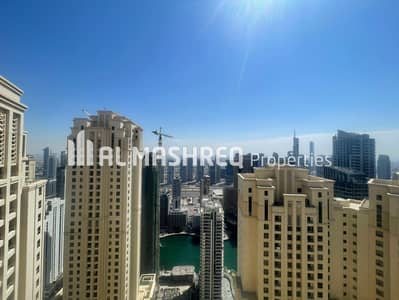 2 Bedroom Flat for Sale in Jumeirah Beach Residence (JBR), Dubai - Huge Terrace I Fully Furnished I Marina Views