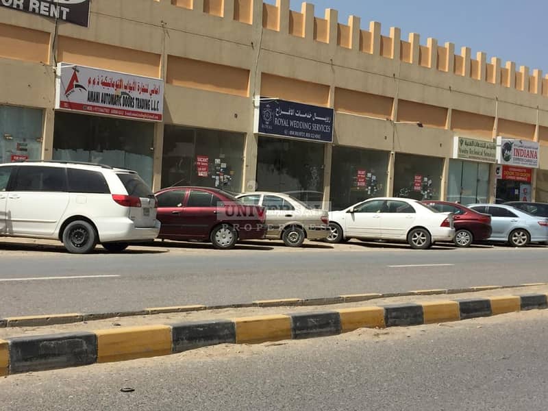 No Commission One Month Free 10 Shop With Mezzanine & Washroom Available For Rent in Ajman Rashidya