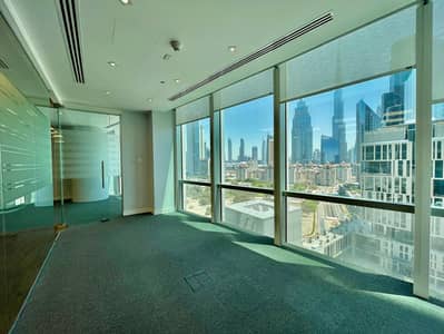 Office for Rent in DIFC, Dubai - Burj Khalifa View | Partially Furnished | Vacant