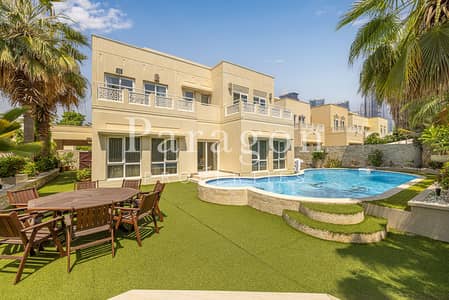 5 Bedroom Villa for Rent in The Meadows, Dubai - Fully Upgraded | Private Pool | Available Now