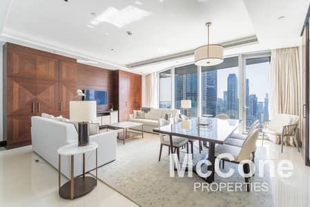 3 Bedroom Flat for Rent in Downtown Dubai, Dubai - Bills Inclusive | Furnished | Burj Khalifa View
