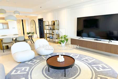 3 Bedroom Flat for Rent in Palm Jumeirah, Dubai - Fully Furnished | Bright | High Floor | Sea View