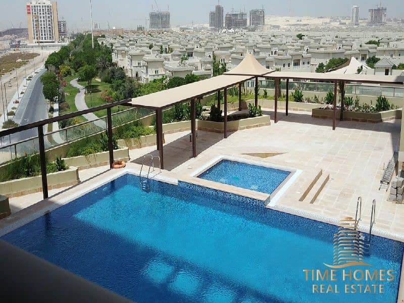 Pool View | Chiller Free | Fully Furnished