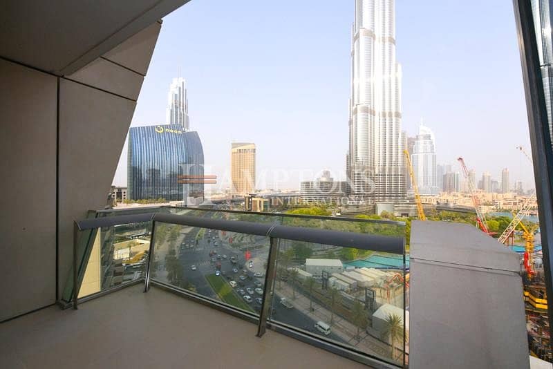 Low Floor 2BR | Full Burj Khalifa View