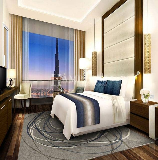 High Floor Furnished 1BR | Burj Khalifa View