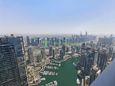 Best price. Designer unit. Full Marina/Sea view. Vacant. 3br high floor. 3.65M only!