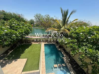 3 Bedroom Villa for Rent in The Springs, Dubai - Elite Type 1E | Private Pool | Lake Backing