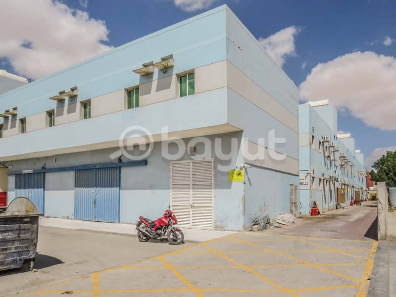 100% rented labour camp, warehouses & commercial spaces - GREAT INVESTMENT