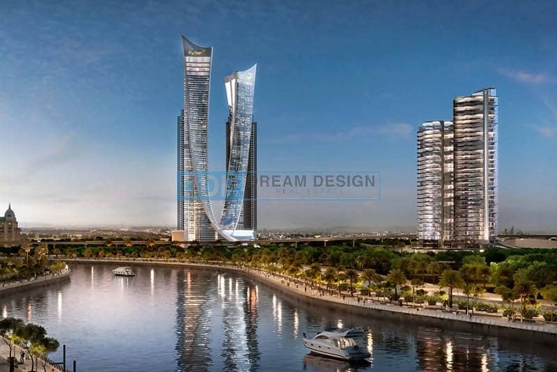 Luxury freehold 1 Bed Apt on Sheikh Zayed Road overlooking Dubai Canal