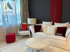 Fendi Furnished 1 BR |  DIFC | Zabeel View