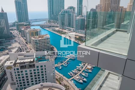 2 Bedroom Apartment for Sale in Dubai Marina, Dubai - High Floor | Sea and Marina View | Best Price