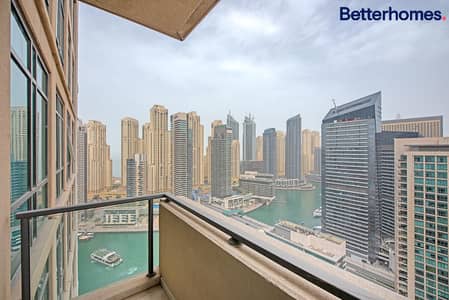 1 Bedroom Flat for Sale in Dubai Marina, Dubai - High Floor | Marina View | Rented | Spacious