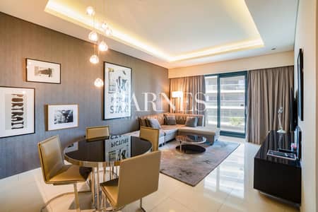 1 Bedroom Flat for Rent in Business Bay, Dubai - Pool View | Vacant | Mid Floor with Balcony
