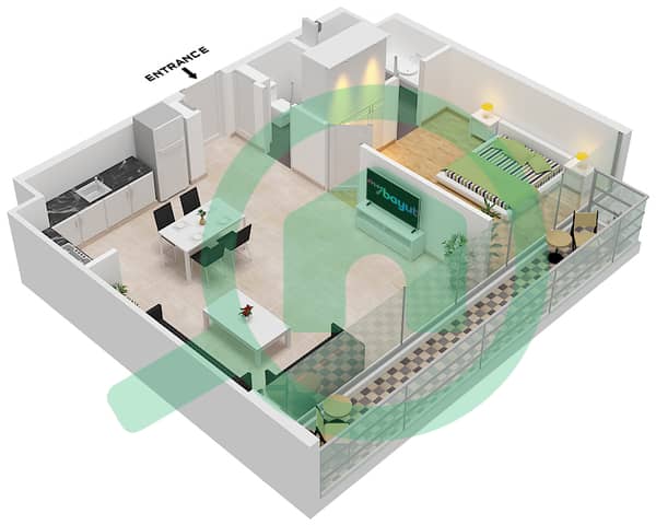 Type B1 Floor 2-5