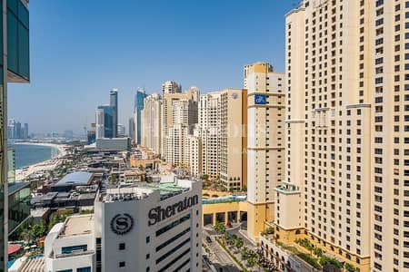 2 Bedroom Flat for Sale in Jumeirah Beach Residence (JBR), Dubai - Furnished 2BHK+Maid | JBR Beach Access | VOT