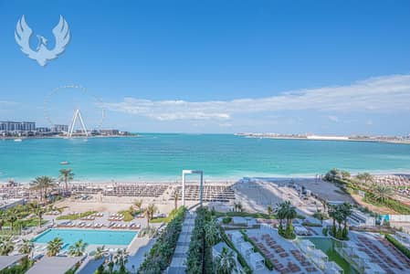 2 Bedroom Flat for Rent in Jumeirah Beach Residence (JBR), Dubai - Panoramic Sea View | Beach Access | Vacant