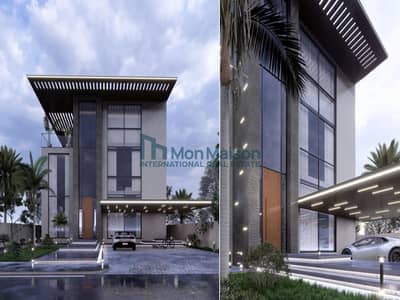 6 Bedroom Villa for Sale in Jumeirah Park, Dubai - Smart Home System | Custom Built | Private Lift