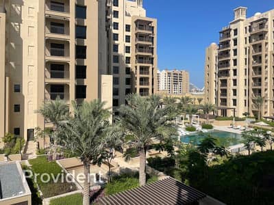 2 Bedroom Flat for Rent in Umm Suqeim, Dubai - Large Corner 2Bed | Community and Pool View
