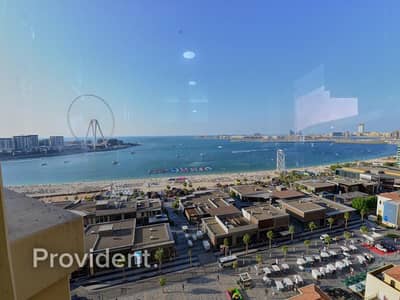 3 Bedroom Apartment for Rent in Jumeirah Beach Residence (JBR), Dubai - Large Layout | Sea View | Great Investment