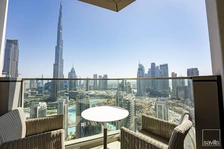 3 Bedroom Apartment for Sale in Downtown Dubai, Dubai - Burj Khalifa View | High Floor | Best Layout